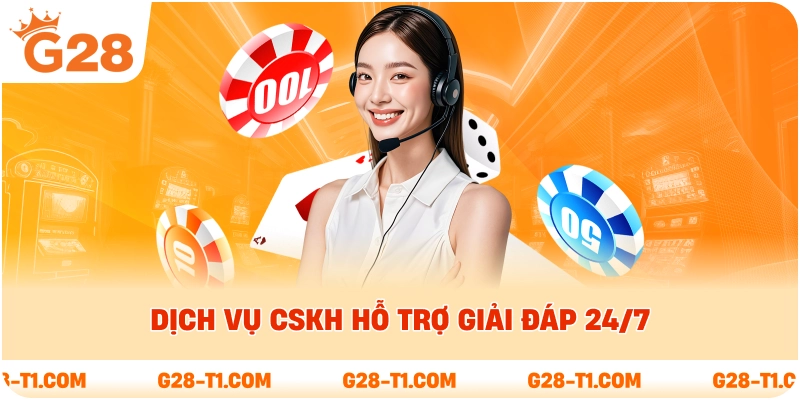 Dịch vụ CSKH hỗ trợ giải đáp 24 trên 7
